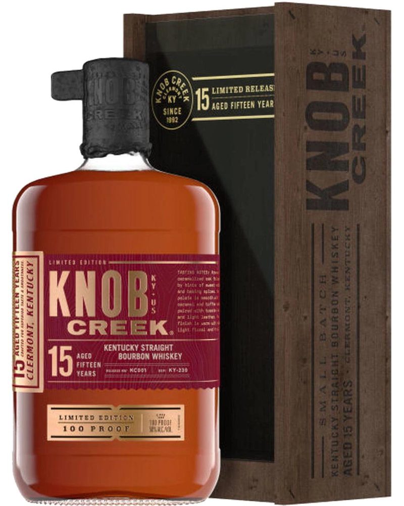 knob creek 15 year old limited edition bourbon 1