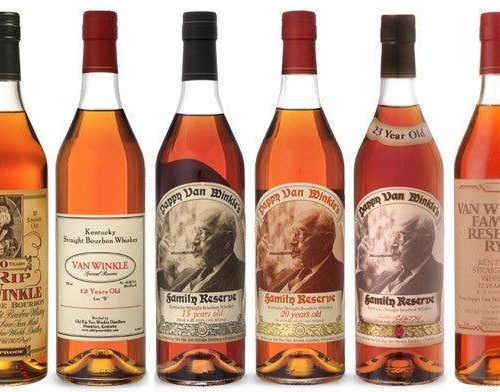 van winkle lineup with rye